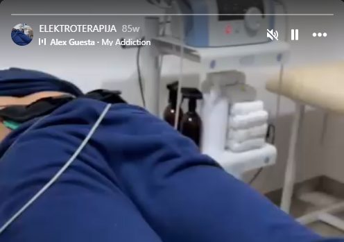 Aparat za elektroterapiju u ordinaciji HELT Kruševac